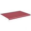 Image de vidaXL Toile de store rouge bourgogne 5x3,5 m