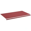 Image de vidaXL Toile de store rouge bourgogne 6x3,5 m