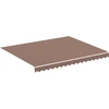 Image de vidaXL Tissu de store brun 3x2,5 m