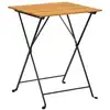 Image de vidaXL Table de bistrot 55x54x71 cm acacia massif