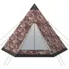 Image de vidaXL Tente pour 4 personnes Multicolore