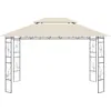 Image de vidaXL Pavilion 4x3x2,7 m crème 160 g/m²