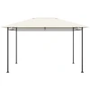 Image de vidaXL Pavillon 384x281x270 cm Crème 180 g/m