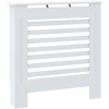 Image de vidaXL MDF Habillage de radiateur blanc 78 cm