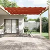 Image de vidaXL Store vertical Terracota 100x1200 cm Toile Oxford