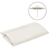 Image de vidaXL Housse de rechange pour parasol sable blanc 300 cm