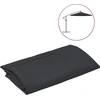 Image de vidaXL Housse de rechange pour parasol noir 300 cm