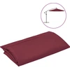 Image de vidaXL Housse de rechange pour parasol Bordeaux rouge 350 cm