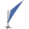 Image de vidaXL Parapluie avec éclairage LED 300 cm bleu azur
