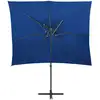 Image de vidaXL Parasol ampli avec aération 250x250 cm bleu azur