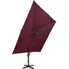 Image de vidaXL Parasol ampli avec aération 300x300 cm rouge bordeaux