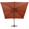 Image de vidaXL Parasol ampli avec aération 300x300 cm Terracota