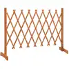 Image de vidaXL Clôture de jardin orange 150x80 cm Sapin massif