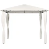 Image de vidaXL Pavillon avec couvertures de poteaux 3x3x2,6 m Crème 160 g/m
