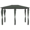 Image de vidaXL Pavillon avec couvertures de poteaux 3x4x2,6 m Anthracite 160 g/m