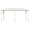 Image de vidaXL Pavillon avec revêtement de poteaux 2,98x5,3x2,59 m Crème 160 g/m