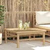 Image de vidaXL Table de jardin 65x65x30 cm bambou