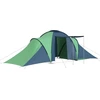 Image de vidaXL Tente de camping 6 personnes bleue et verte