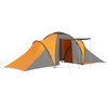 Image de vidaXL Tente de camping 6 personnes Gris et orange