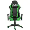 Image de vidaXL Chaise de jeu Pivotante Vert PVC