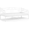 Image de VidaXL 324762, Blanc, 95 cm, 2,06 m, 91,5 cm, 900 x 2000 mm, 1 pièce