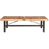 Image de vidaXL Table basse 142x90x42 cm acacia massif