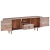 Image de vidaXL Armoire TV 118x30x40 cm bois massif acacia