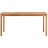 Image de vidaXL Table de jardin à manger 160x80x77 cm teck massif
