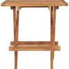 Image de vidaXL Table de jardin pliante 50x50x50 cm teck massif