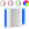 Image de vidaXL LED-Bad-Spiegelschrank Weiß 40x12x45 cm Acryl