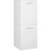 Image de vidaXL Armoire de salle de bain blanche 30x30x80 cm Bois composite