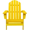 Image de vidaXL Chaise de jardin Adirondack en bois massif de sapin jaune