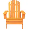 Image de vidaXL Chaise de jardin Adirondack en bois massif de sapin orange