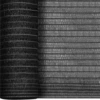 Image de vidaXL Panneau de clôture Anthracite 3,6x25 m HDPE 150 g/m