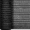 Image de vidaXL Panneau de clôture Anthracite 1,5x10 m HDPE 195 g/m