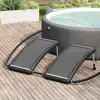 Image de vidaXL Panneaux solaires chauffants courbes pour piscine 2 pcs. 110x65 cm