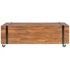 Image de vidaXL Table basse 110x45x38 cm teck massif