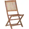 Image de vidaXL Chaises de jardin pliantes 6 pcs. Bois massif acacia