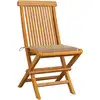 Image de vidaXL Chaises de jardin avec coussin beige 6 pcs. Bois massif teck