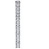Image de vidaXL Clôture de jardin Acier galvanisé 50x1,6 m Argenté
