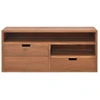 Image de vidaXL Armoire TV 90x30x40 cm en teck massif