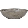 Image de vidaXL Lavabo Gris 53x40x15 cm Marbre