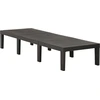 Image de vidaXL Chaise longue plastique Anthracite