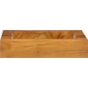 Image de vidaXL Lavabo en bois massif teck 50x35x10 cm