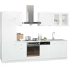 Image de vidaXL Ensemble de cuisine Lyon 8 pièces blanc bois composite