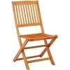 Image de vidaXL Chaises de jardin pliantes 2 pcs. Bois massif d'eucalyptus