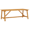Image de vidaXL Ensemble de jardin 7 pièces Beige