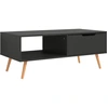 Image de vidaXL Table basse Gris 100x49,5x43 cm Bois composite