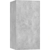 Image de vidaXL Armoire TV gris béton 30,5x30x60 cm Bois composite