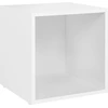 Image de vidaXL Armoire TV Blanc 37x35x37 cm Bois composite